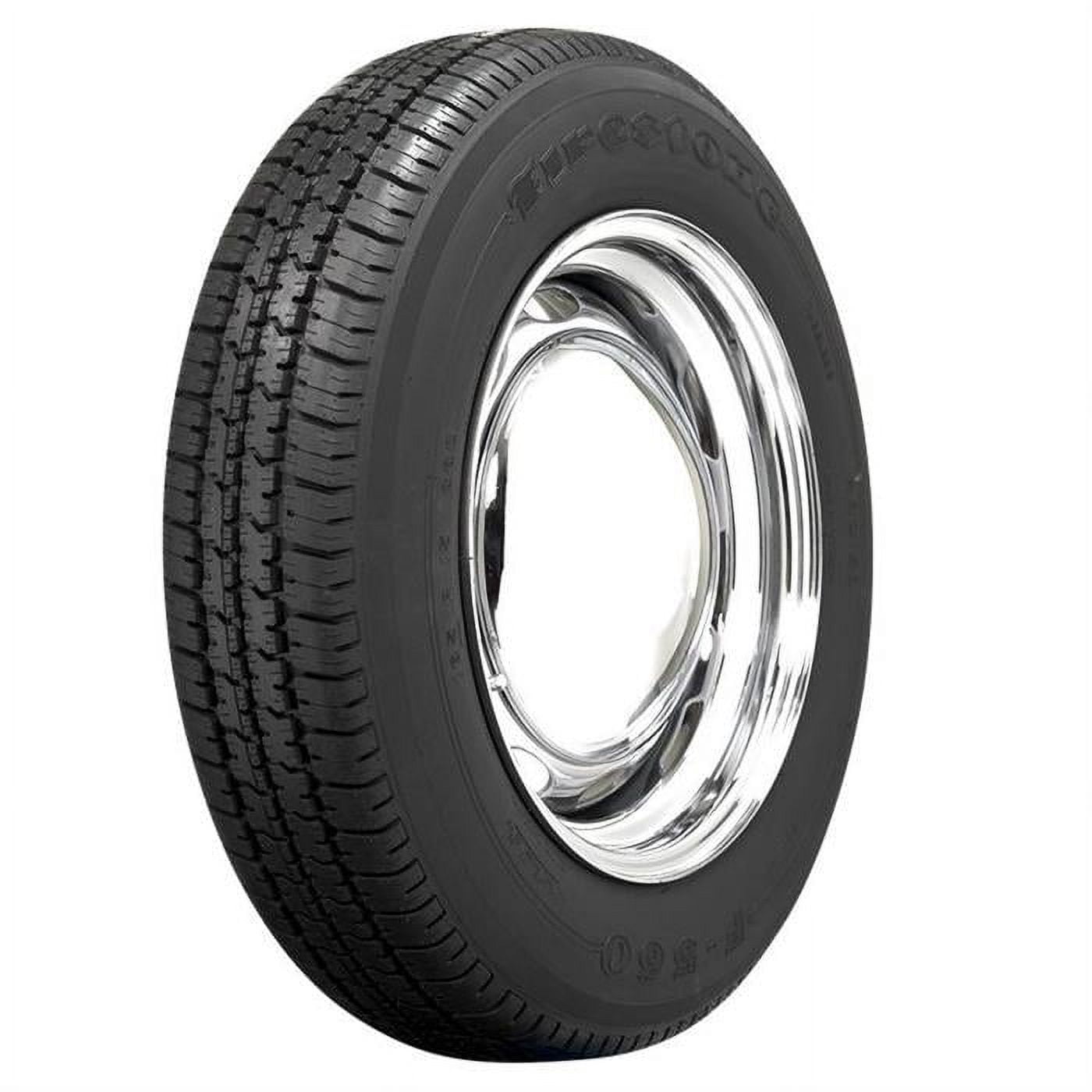 Firestone F560 All-Season 165R15 Radial Tire, Vintage Sports