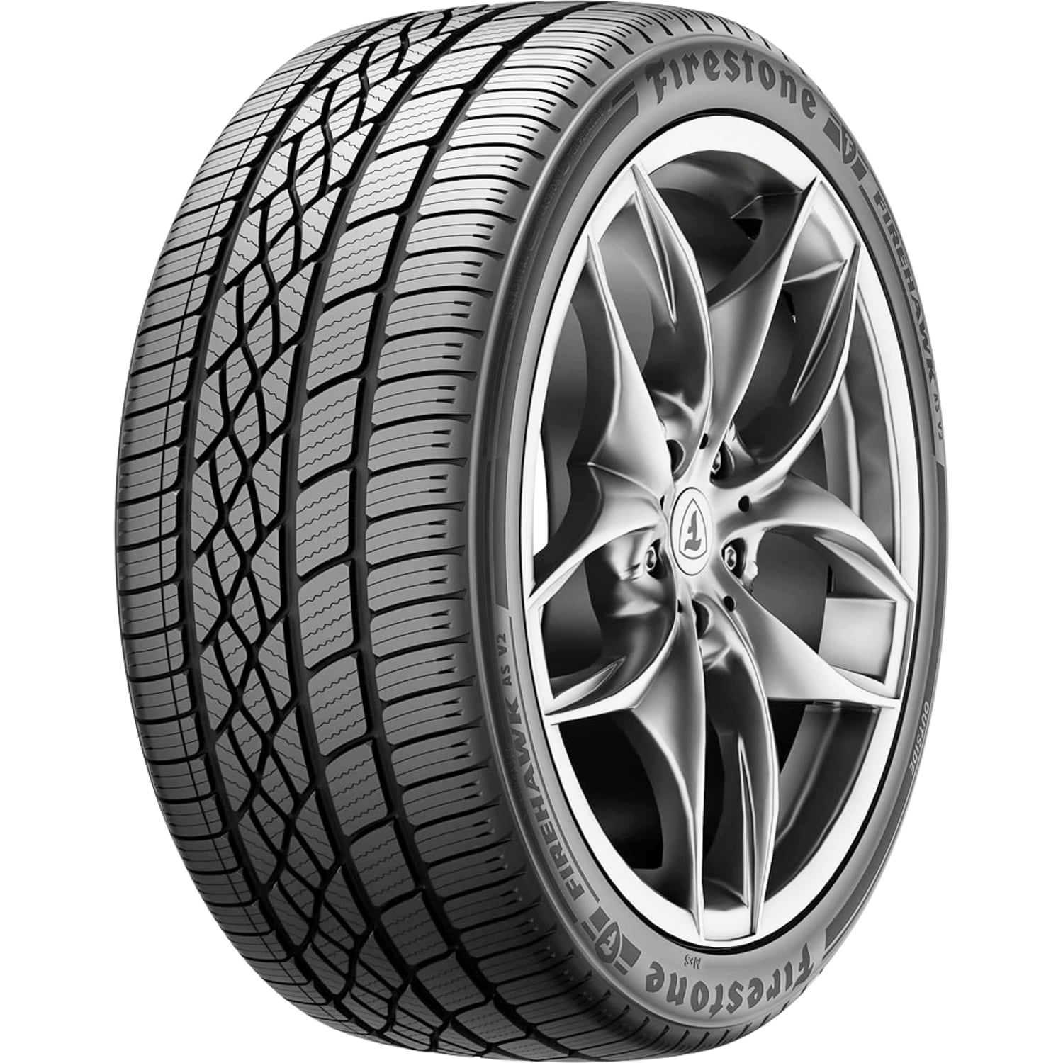 Firestone FireHawk A/S V2 All Season 225/60R17 99V Passenger Tire Fits: 2018-23 Subaru Crosstrek Convenience, 2019-21 Jeep Cherokee Latitude Plus Sansujyuku sansujyuku.com