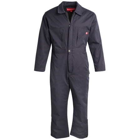 Firestone Mens Coveralls - Water Resistant Twill Workwear Durable Utility Jumpsuit with Quilted Lining
