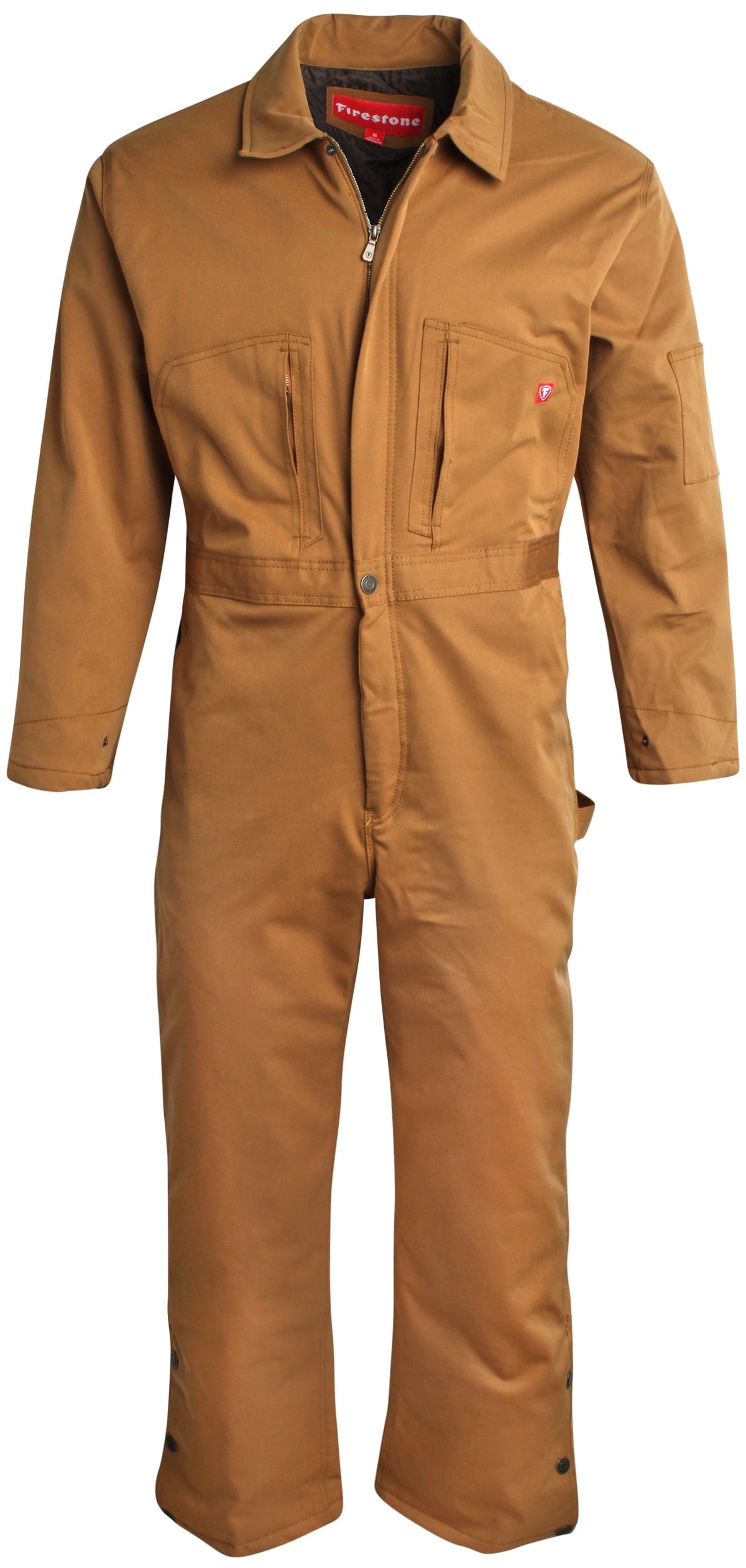 Firestone Men's Coveralls - Quilted Lining Twill Water Resistant