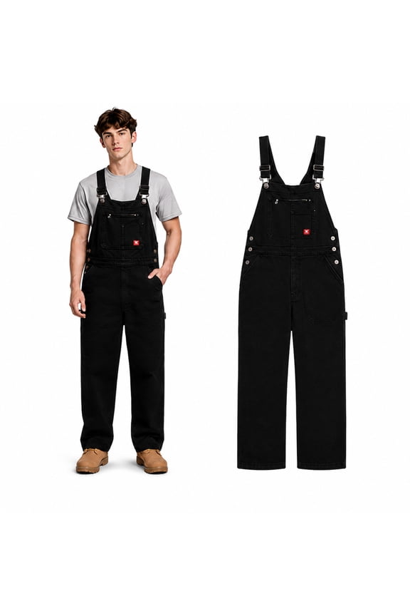 Mens Overalls - Warm Insulated Bib Overalls for Men, Durable Workwear Bibs, Sizes Run Small