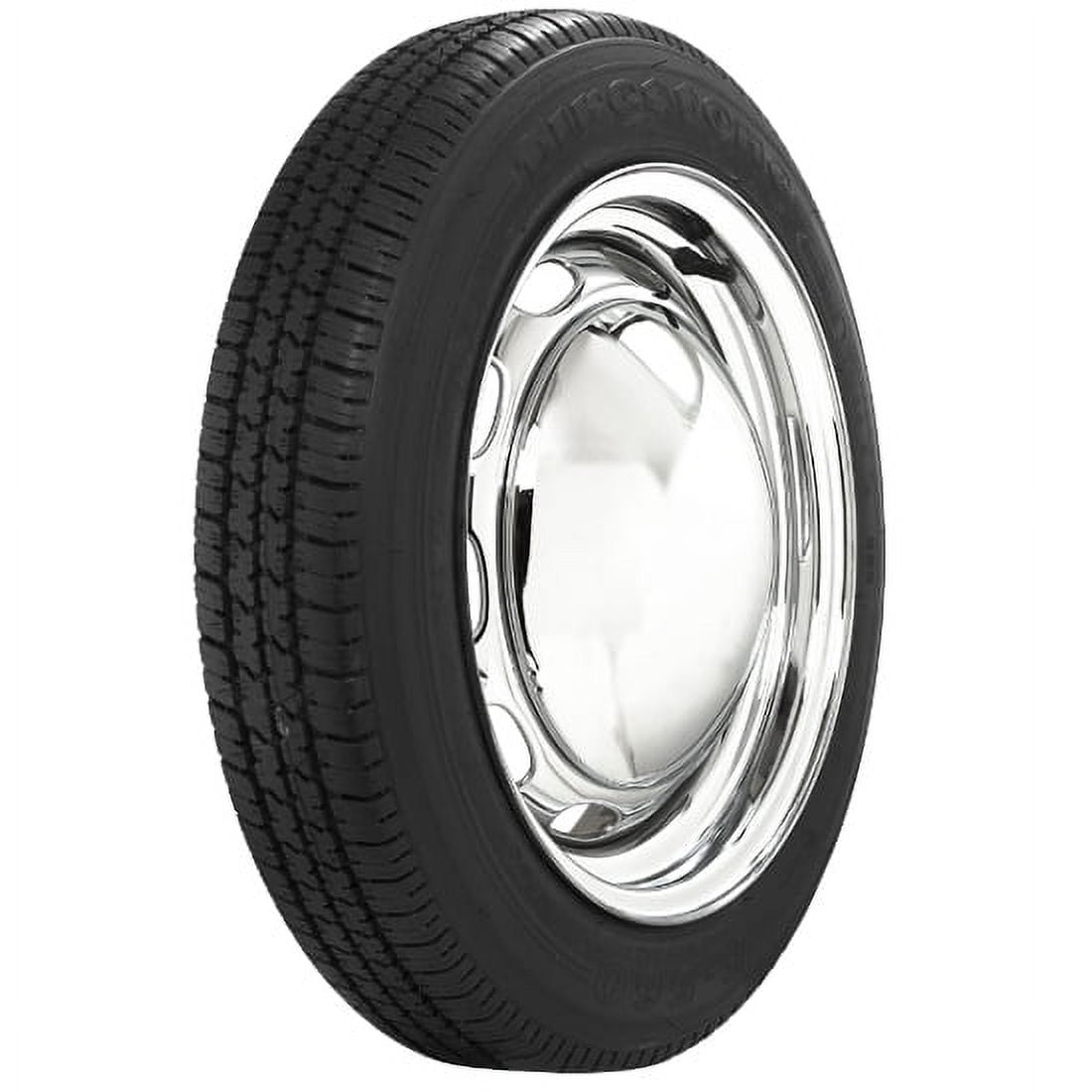 Firestone ビックサイン 約180cm Firestone 135R15 F560 Radial Tire, Blackwall, Ideal for