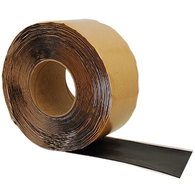 Firestone 6" x 100' Black EPDM QuickSeam Cover Strip