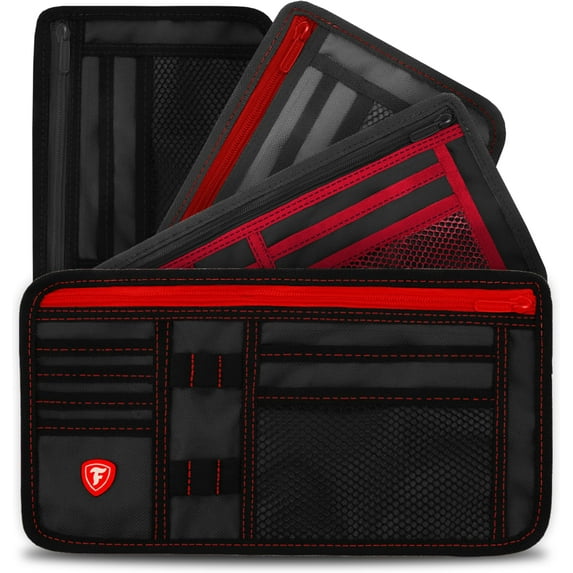 Firestone Sun Visor Orgainzer - Charcoal
