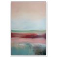 thumbnail image 1 of Firestone Valley Beach Life Inspired Pastel Color Canvas Wall Art by Art Remedy, White Floater Frame, 24"x36", 1 of 7