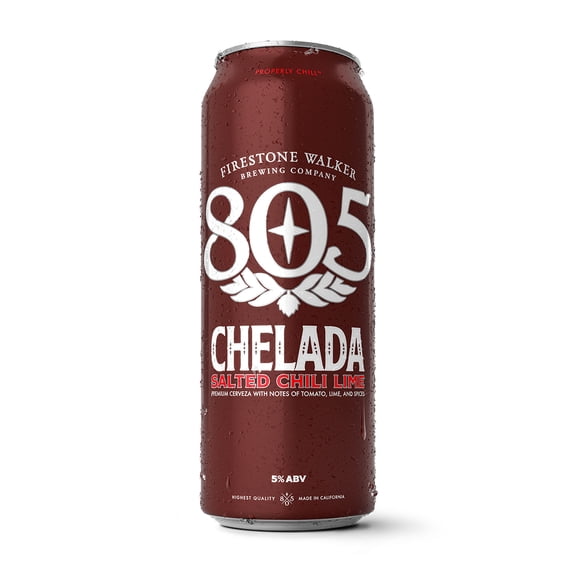 Firestone Walker 805 Chelada Salted Chili Lime Lager Beer 24oz Michelada Craft