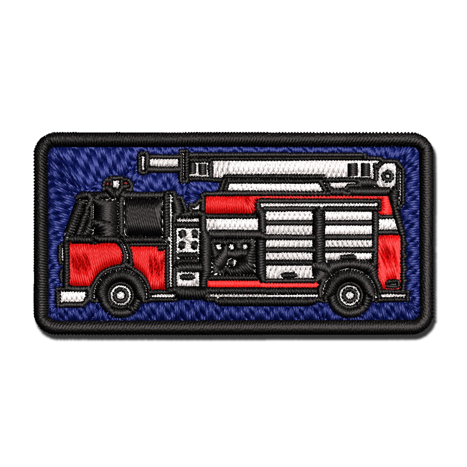 Iron-On & Sticker Patch - Fire Truck 2-Way main image 1