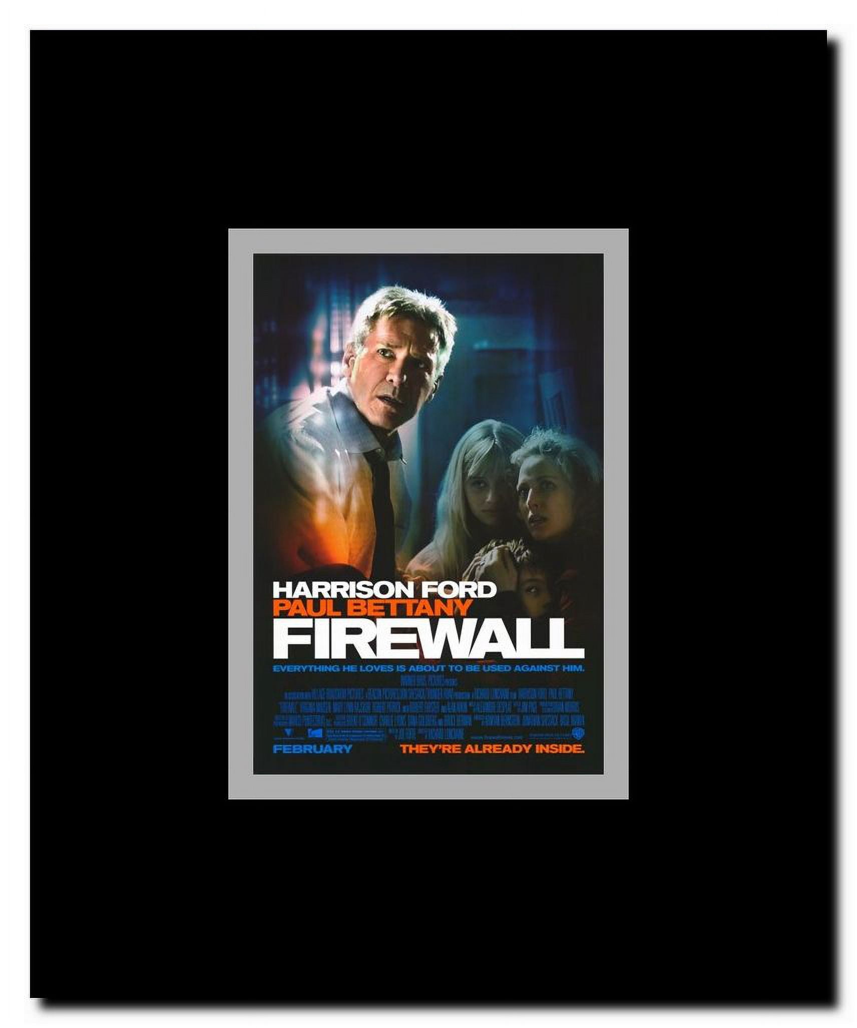 Firewall Framed Movie Poster