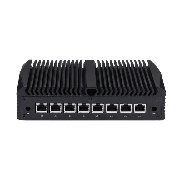 Firewall Micro Appliance Q858GE Intel Core I5-8250U,6M Cache,1.6Ghz, AES-Ni (8Gb Ddr3 Ram 64Gb Ssd) 8 Intel Gigabit LAN,Used As A Router/Firewall/Proxy 24/7