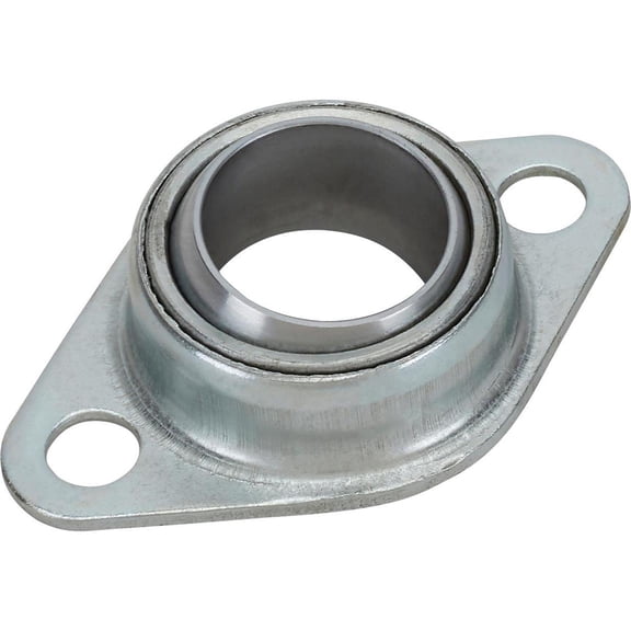 Speedway Motors Firewall Mount Steering Flange Sleeve with Support Bearing for 3/4 Inch Shaft Allows 30 Degree Misalignment Zinc Plated Universal Fit