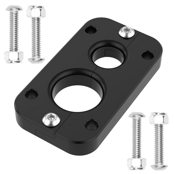 Firewall Pass Through Bracket for Terminator X Max 0.75 Inch and 1.1 Inch Hole Aluminum Alloy Wiring Harness Firewall Pass Through Easy Install Wiring Harness Bulkhead for Wiring Harness