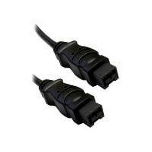Firewire 800 9 Pin Cable, Black, IEEE-1394b, 3 Foot