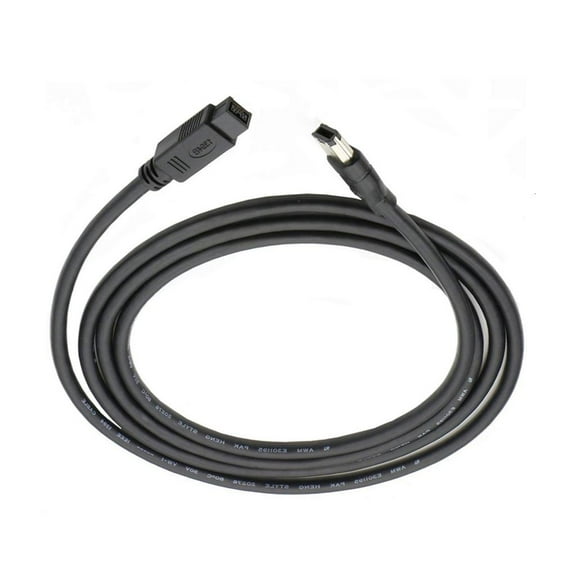 Firewire 800 to 400 IEEE 1394 Cable 6 Pin to 9Pin Adapter Cable for Printer Scanners and Hard Drive Connection