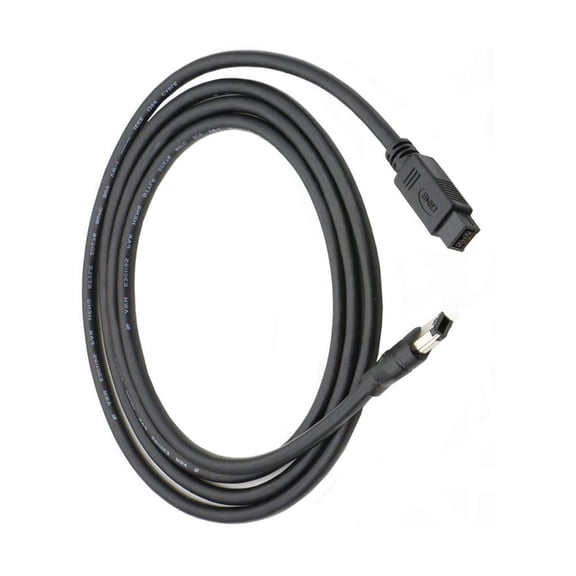 Firewire Cable IEEE 1394 6 Pin Male to 9Pin Male Adapter for Printers Scanners