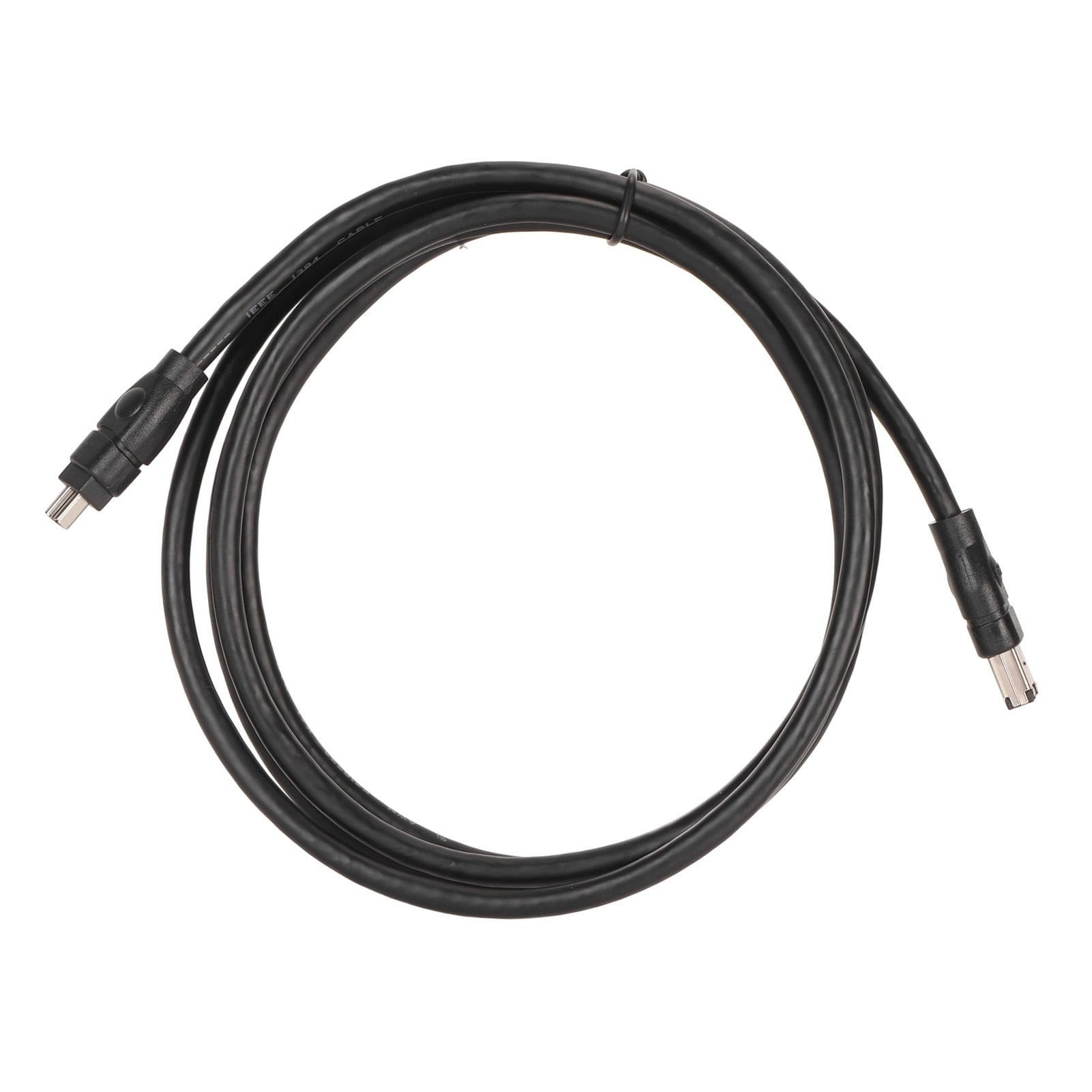 Firewire DV Cable, Plug And Play ABS Firewire 6 Pin To 4 Pin Cord Wear