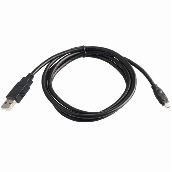 Firewire IEEE 1394 4Pin to USB Adapter Cord 4 Pin Male to USB2.0 Male Converter Wire for DCR-TRV75E Camcorder