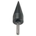 Firewood Drill Bit Wood Log Splitter Carbon Steel Cone Hex Shank