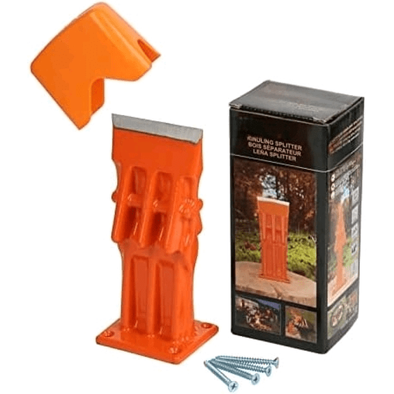 Firewood Kindling Log Wood Splitter No Axe!Wedge Point Splits Firewood$$Tools