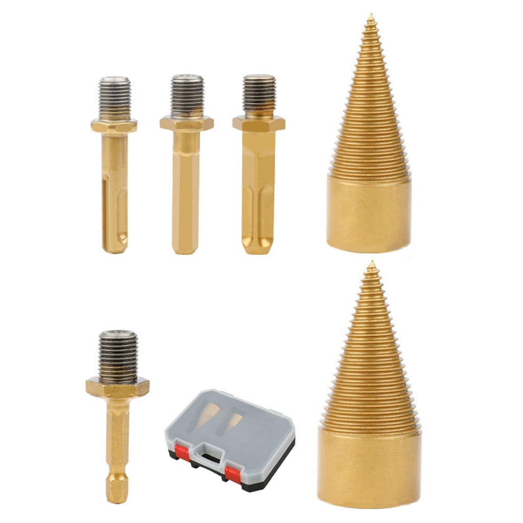 Firewood Log Splitters Drill Bit Removable Wood Splitters Drill Bit ...