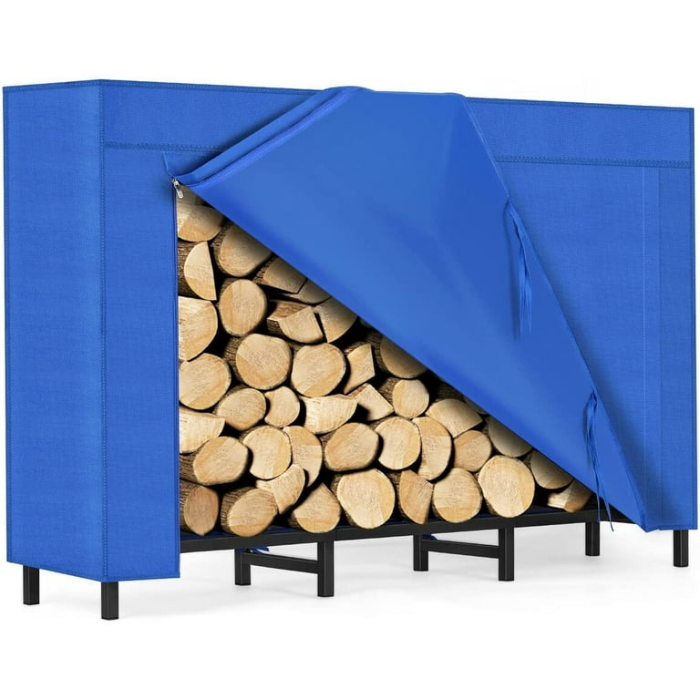4 ft firewood cover new arrivals