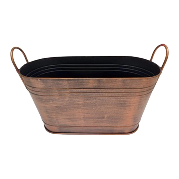 Firewood Storage Tub Organizer Log Holder Metal Material Easy Carrying for Parties Gatherings Porch Yard