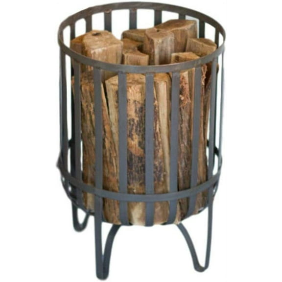 Firewood holder Firewood Storage Basket Wire Storage Basket Logging Carrier Handle Basket