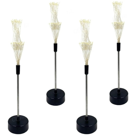 Firework Centerpiece Lights,120 LED Fairy Light Banquet Table Centerpiece Lighting Decoration Star Pyrotechnics, Spirit Tree with Remote, for Christmas Party Indoor Decor Gift,4 Pack Warm White