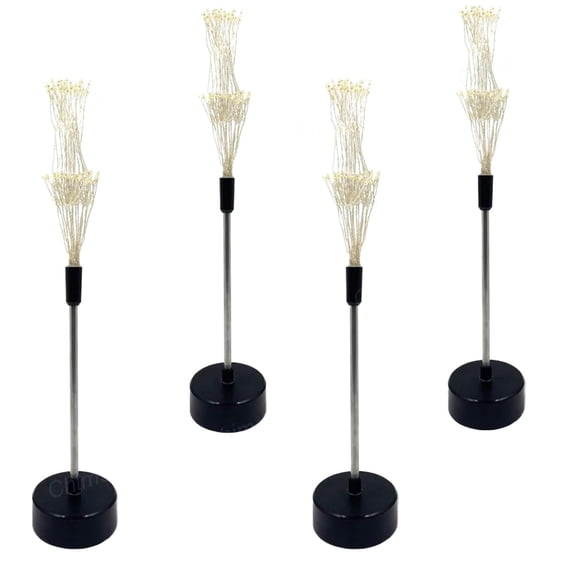 Firework Centerpiece Lights,120 LED Fairy Light Banquet Table Centerpiece Lighting Decoration Star Pyrotechnics, Spirit Tree with Remote, for Christmas Party Indoor Decor Gift,4 Pack Warm White