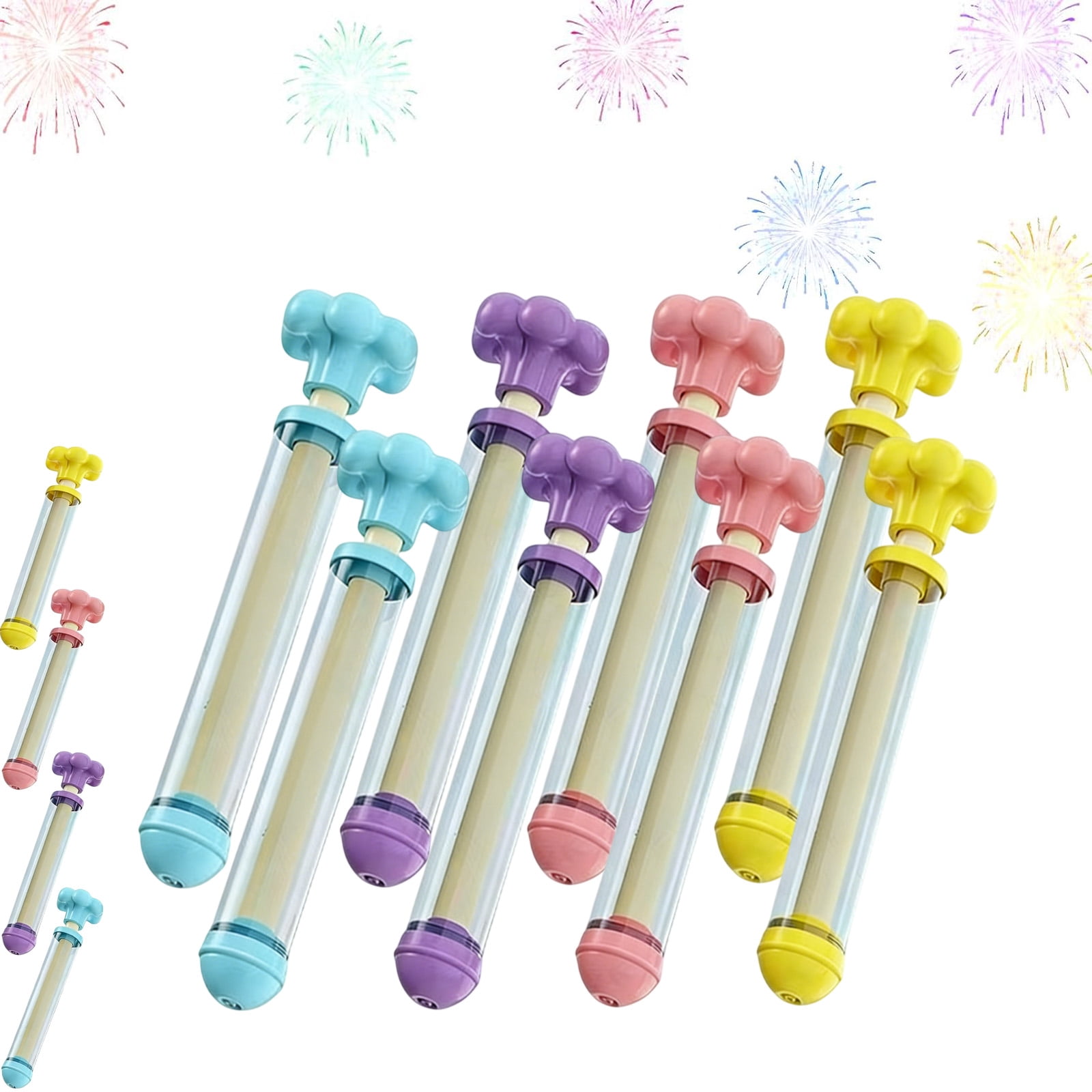 Firework Water Gun,Sprays Waters in a Firework-Like Pattern Samll Waters Blaster Style High-Pressure Summer Pool Beach Backyard Outdoor Party Favors