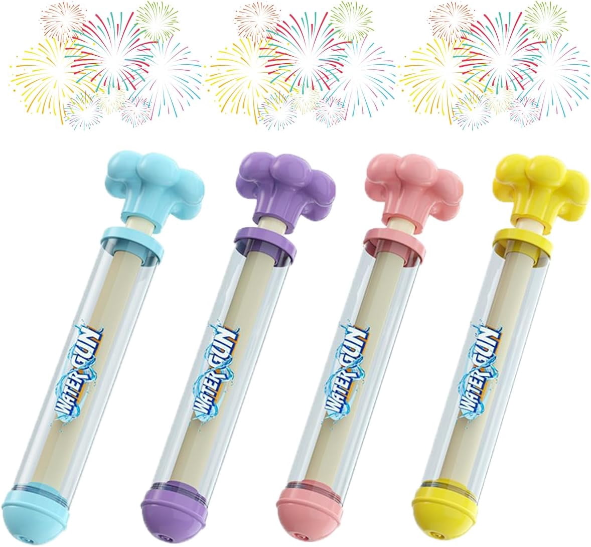 Firework Water Spray Gun, for Bathing, Pool, Party Entertainment (4Pcs ...
