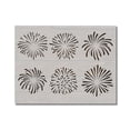 thumbnail image 1 of Fireworks 4th of July Stencil Template Reusable 8.5 x 11 Inches for Painting on Walls, Wood, Arts and Crafts by Stencilville, 1 of 2