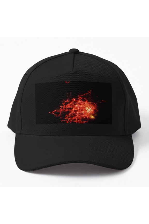 Fireworks 5 Baseball Hat, Photography-Inspired Celebration Display Design, Classic Cap