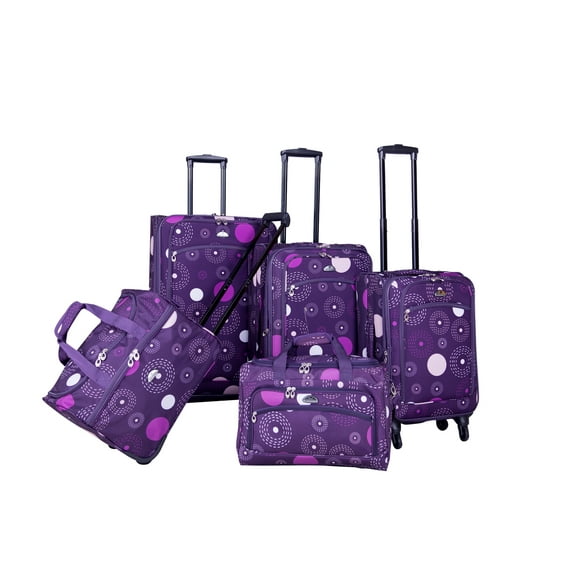 Fireworks 5-Piece Spinner Luggage Set
