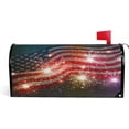 thumbnail image 1 of Fireworks Background for 4Th of July Independence Day Magnetic Mailbox Cover MailWraps Garden Yard Home Decor for Outside Standard Size-18"x 20.8", 1 of 5