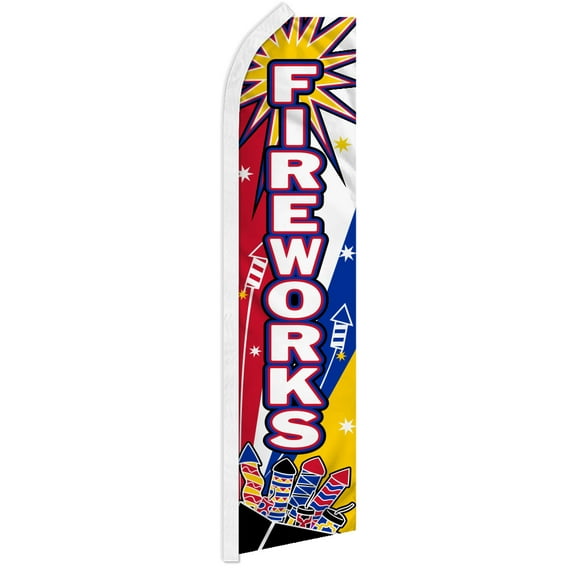 Fireworks (Boom) Super Flag