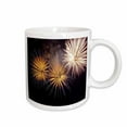 thumbnail image 1 of 3drose, Fireworks - Fireworks, Golden Fireworks, New Year, Party, Bonfire Night, Diwali, Divali, 11oz Mug, 1 of 6