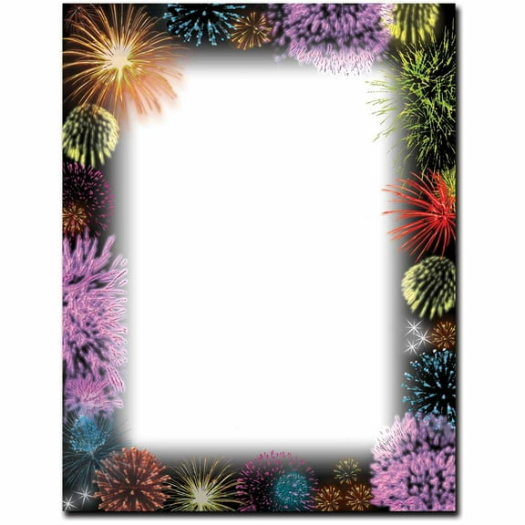 Fireworks Letterhead Laser & Inkjet Printer Paper, 80 Sheet Pack