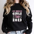 thumbnail image 1 of Fireworks Los Angeles Girls Trip Funny Christmas Day New Year 2023 Graphic SW11793 Unisex Sweatshirt, Up to Size 5XL, 1 of 2