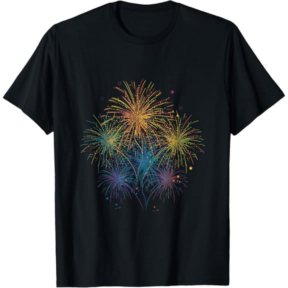 Fireworks Pyrotechnics Explosion Pyromanic Bangers Rocket Pyro T-ShirtMen and women, Black T-shirt, size: Extra large