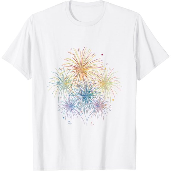 Fireworks Pyrotechnics Explosion Pyromanic Bangers Rocket Pyro T-Shirt