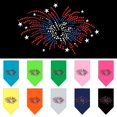 thumbnail image 1 of Pet and Dog Bandana Rhinestone, "Fireworks", 1 of 10