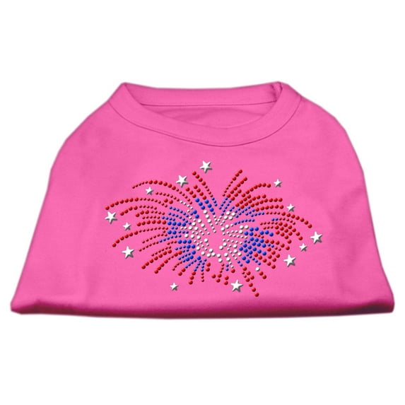 Pet Dog Cat Shirt Rhinestone, "Fireworks"