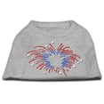 thumbnail image 1 of Pet Dog  Cat Shirt Rhinestone, "Fireworks", 1 of 11