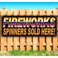 thumbnail image 1 of Fireworks Spinners Or 13 oz Vinyl Banner With Metal Grommets, 1 of 4