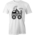 thumbnail image 1 of Fireworks Truck T-Shirt | Patriotic American White Tee Gift, 1 of 5