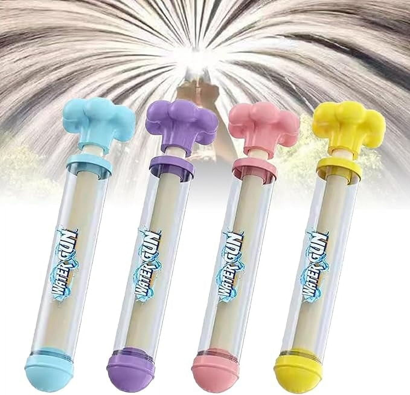Fireworks Water Gun, Firework Water Gun, Fireworks Water Spray Toy, Firework Water Spray Gun, Romantic Firework Style Water Spray Toy for Family Entertainment or Pool Party (4Pcs)