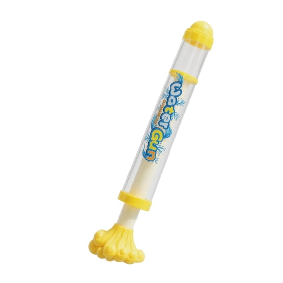 Fireworks Water Gun Pump Action Blaster, Pull Handle Summer Beach Water Shooter for Pool Party Outdoor Backyard Splash Activities (Yellow)