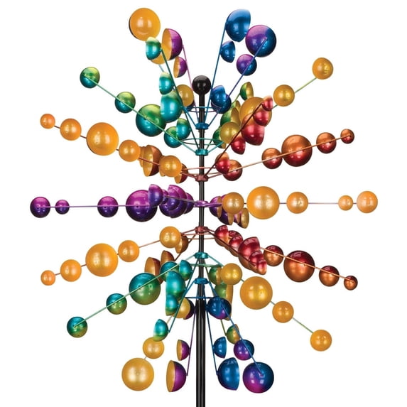 Fireworks Wind Spinner 86" - 32"x32"x86"