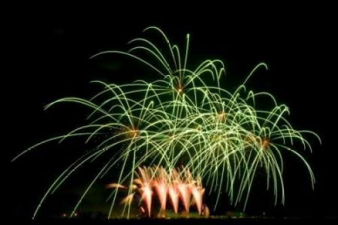 Fireworks at Havasu I Canvas Art - George Johnson (20 x 28)