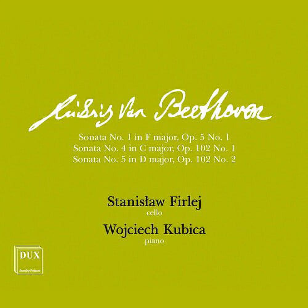 Firlej Kubica - Cello Sonatas - Music & Performance - CD